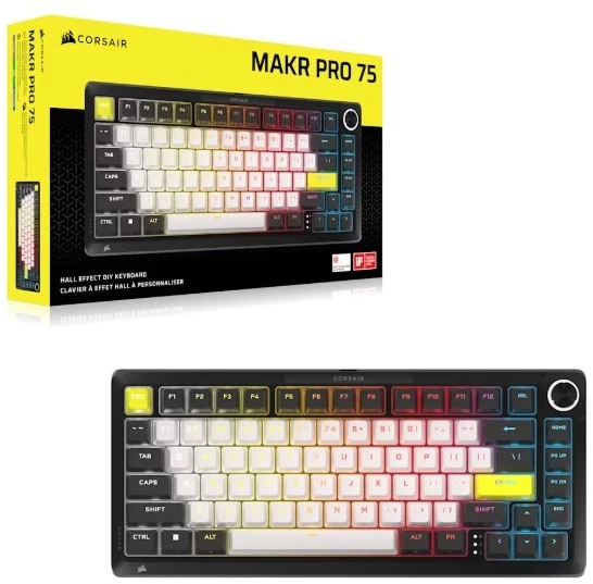 Klaviatūra žaidimams Corsair MAKR PRO 75 CARBON MGX V2