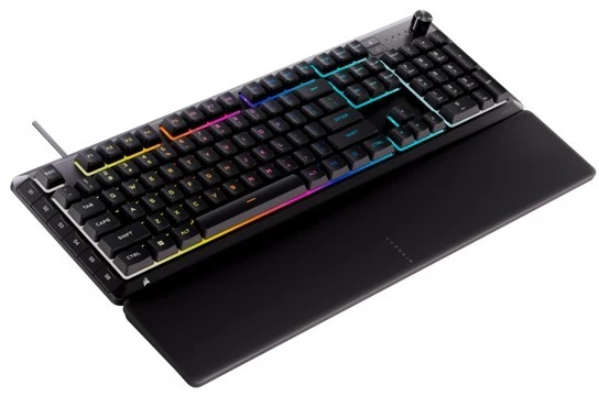 CORSAIR SKIFF 100 PLUS Žaidimų Klaviatūra | Juodas, Membrane