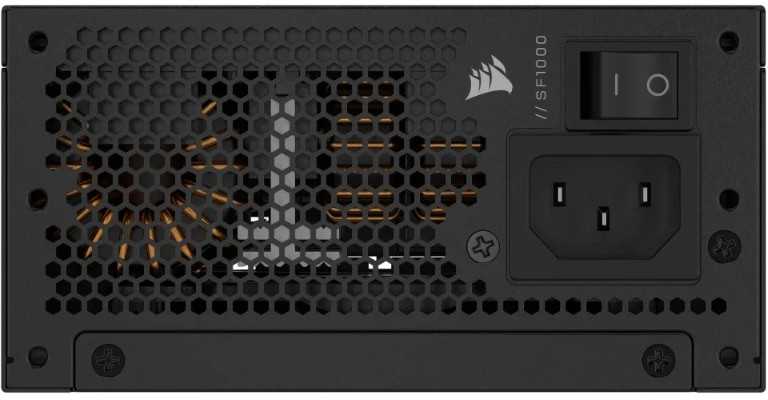 Corsair Maitinimo šaltinis sf series sf1000 80 plus platinum sfx