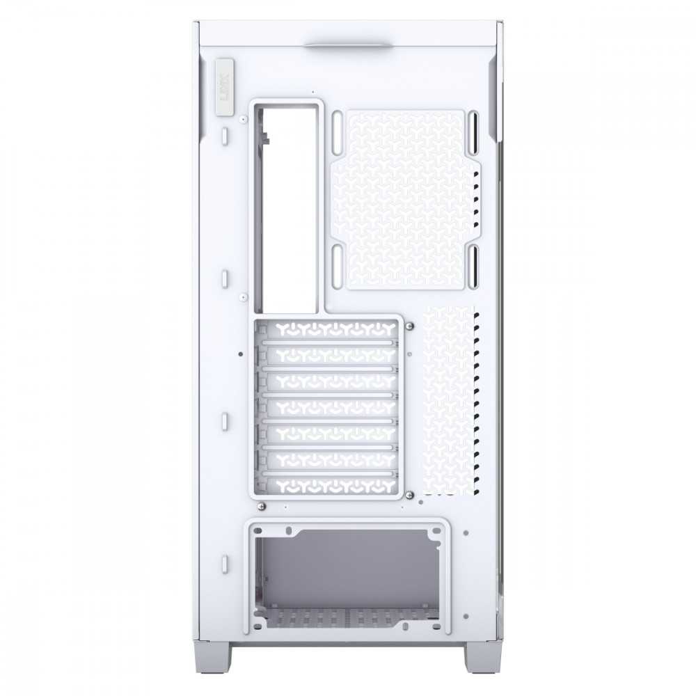 Kompiuterio korpusas Corsair iCUE 3500X CC-9011277-WW | baltos spalvos | be maitinimo bloko