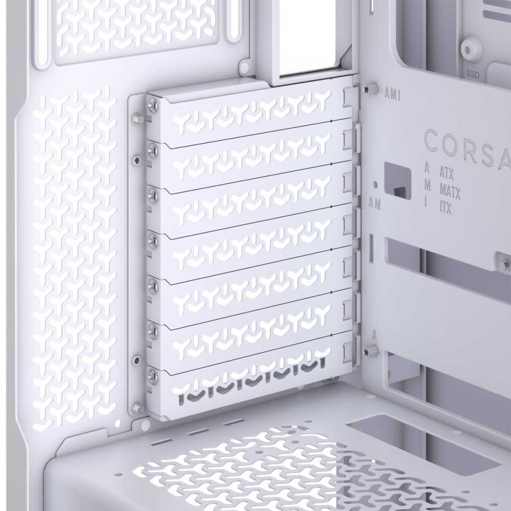 Kompiuterio korpusas Corsair iCUE 3500X CC-9011277-WW | baltos spalvos | be maitinimo bloko