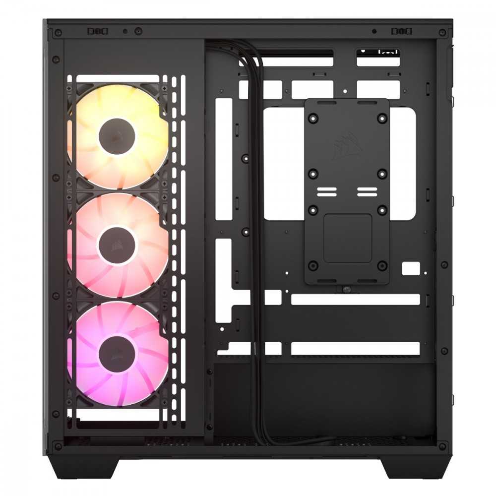 Kompiuterio korpusas Corsair 3500X Mid-Tower, Juodas (CC-9011276-WW)