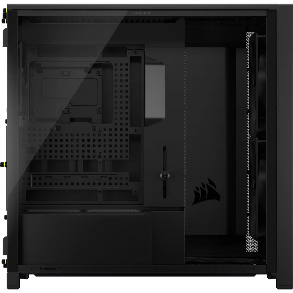 Corsair FRAME 5000D WOOD RS Midi Tower Juodas, Walnut