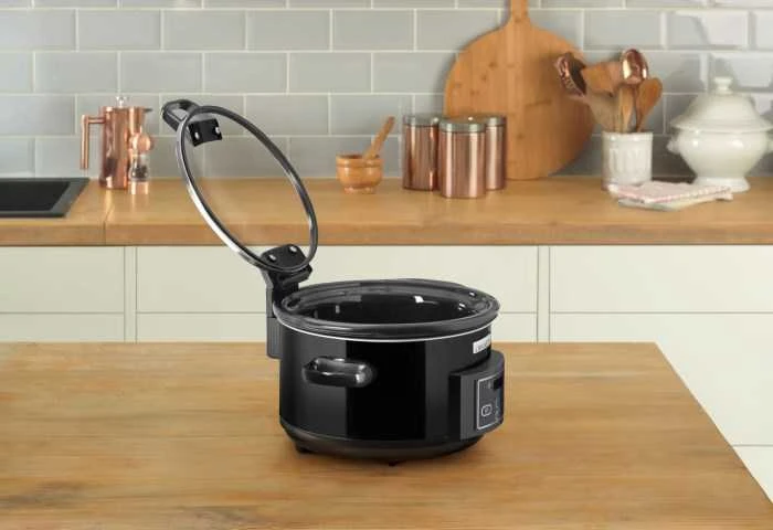 Crock Pot Lėtoji viryklė su atverčiamu dangčiu puodas csc052x 4,7l