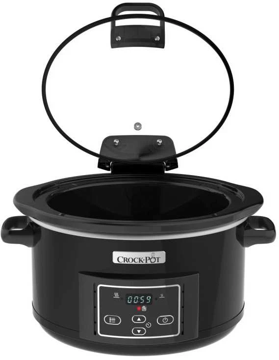 Crock Pot Lėtoji viryklė su atverčiamu dangčiu puodas csc052x 4,7l