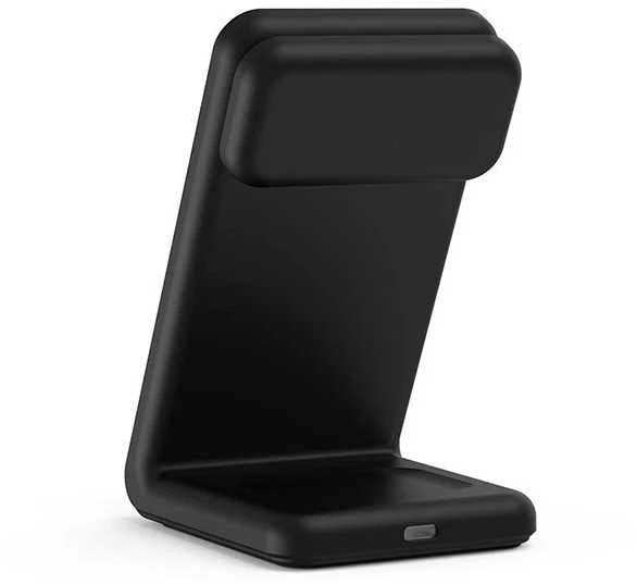 Crong „Magspot Stand“ 3 viename belaidis įkroviklis su „Magsafe“ funkcija, skirtas „iPhone“, „Apple Watch“ ir „AirPods“ ausinėms