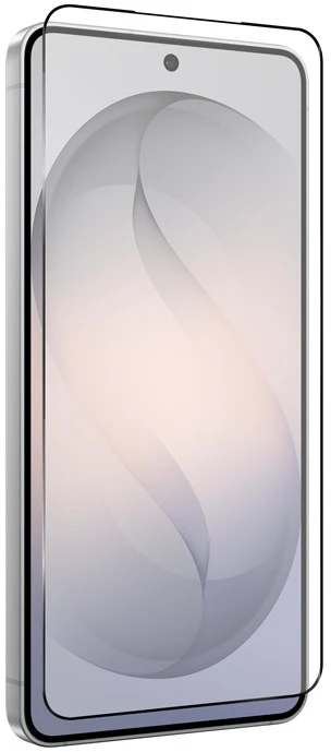 „Crong Crong 3D Armor Glass Lite“ – pilnai klijuojamas grūdintas stiklas, skirtas „Samsung Galaxy S26+“.