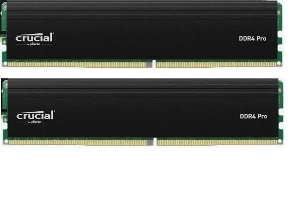 Vidinė atmintis (RAM) Crucial Pro, 32GB (2x16 GB), DDR4, 3200MHz