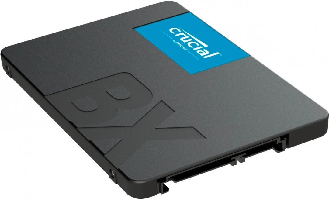Kietasis diskas SSD Crucial BX500 500GB, Rašymo greitis 500 MB/s, Skaitymo greitis 550 MB/s