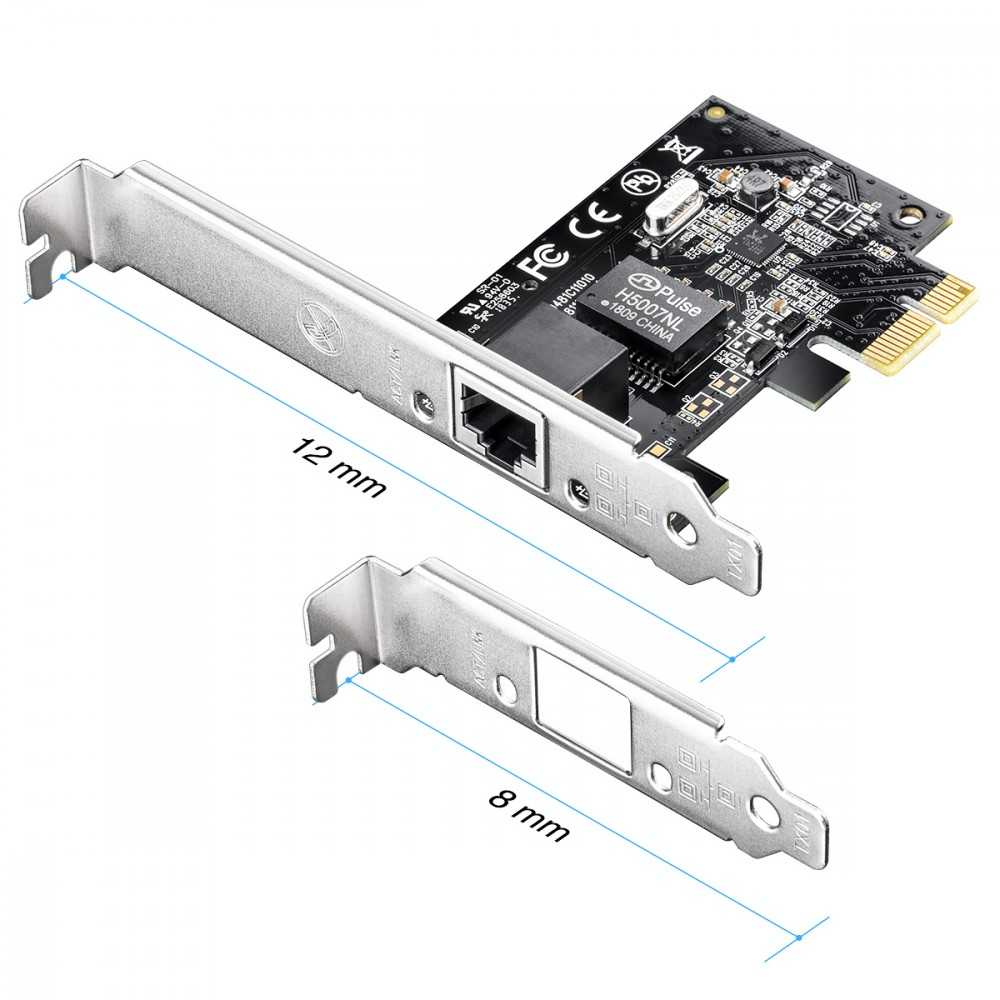 Karta jungiama į tinklą cudy pe10 gigabit pcie