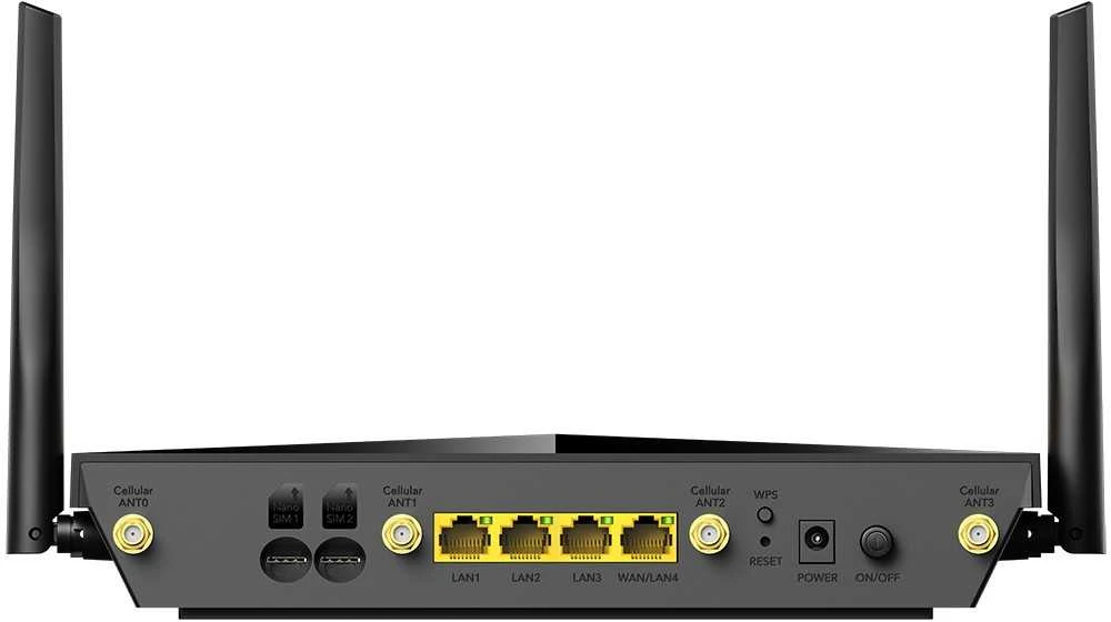 Maršrutizatorius cudy p5_eu lan gigabit ax3000 wifi 6 mesh 5g dual sim