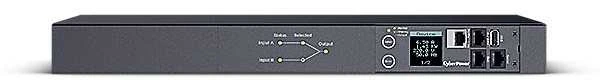 CYBERPOWER PDU44005 ĮJUNGTAS ATS 230V/16A 1U 8xIEC C13 2x IEC C19 lizdai