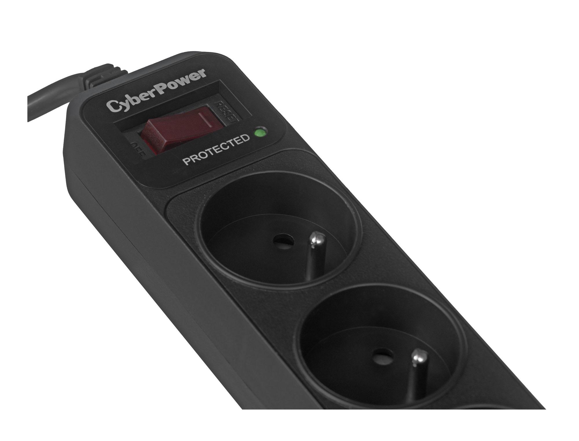 CYBERPOWER B0620SC0-DE / FR Apsauga nuo viršįtampių EMI/RFI