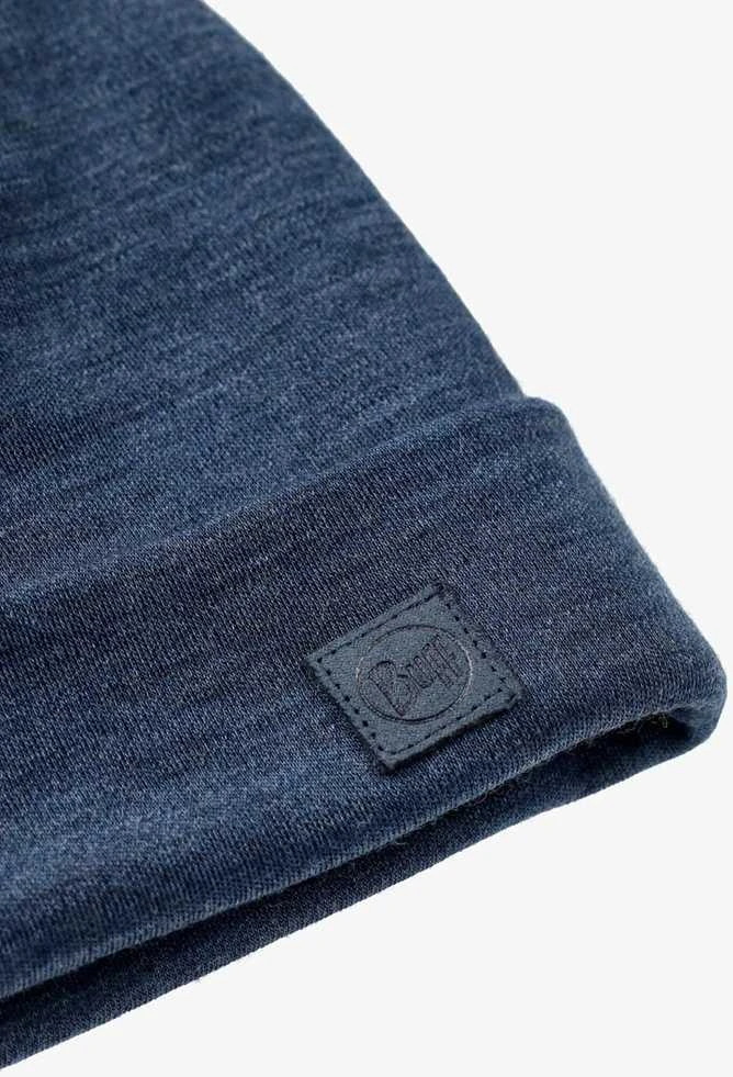 Kepurė Buff Heavyweight merino vilnos beanie - Indigo