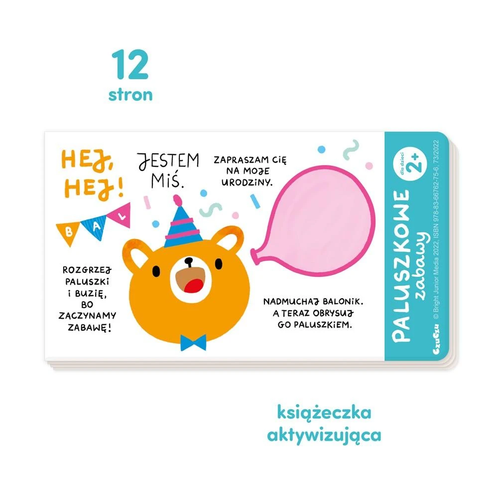 CzuCzu Finger fun book 2+ ZA4593