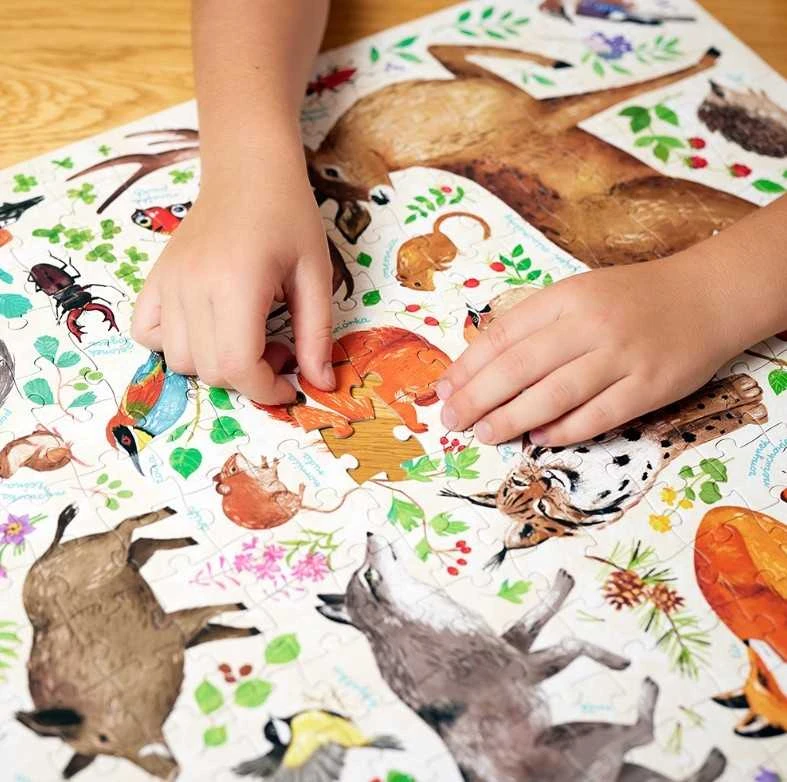 Dėlionė CzuCzu Explorer's Puzzle Wildlife 7+ ZA6103
