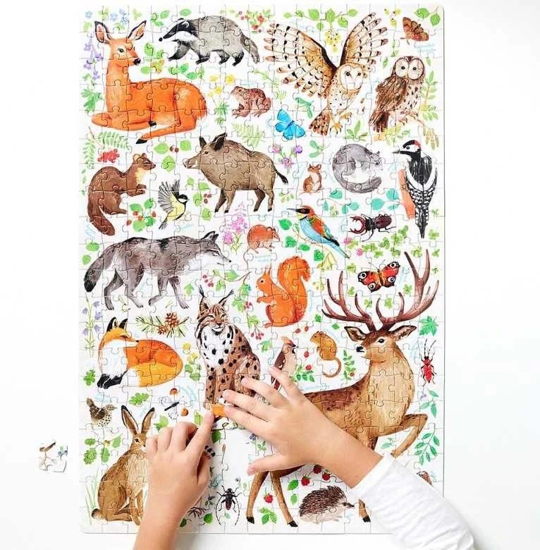 Dėlionė CzuCzu Explorer's Puzzle Wildlife 7+ ZA6103