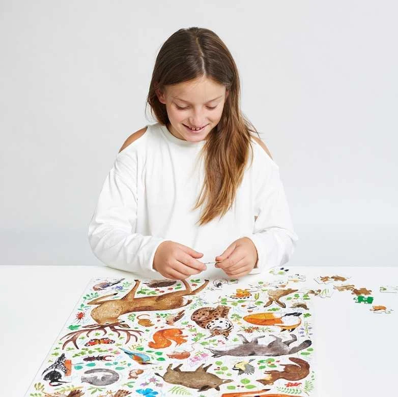 Dėlionė CzuCzu Explorer's Puzzle Wildlife 7+ ZA6103
