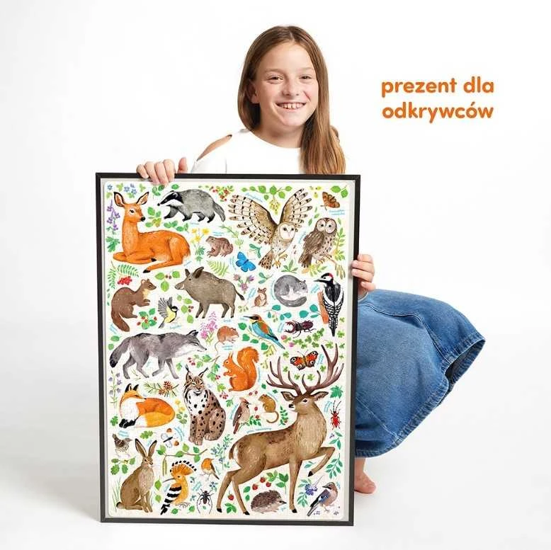 Dėlionė CzuCzu Explorer's Puzzle Wildlife 7+ ZA6103