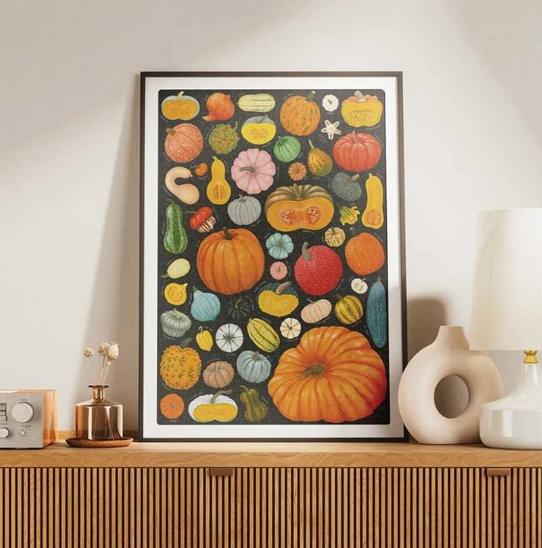 Dėlionė CzuCzu Puzzlove Pumpkins 1000 pieces ZA6106