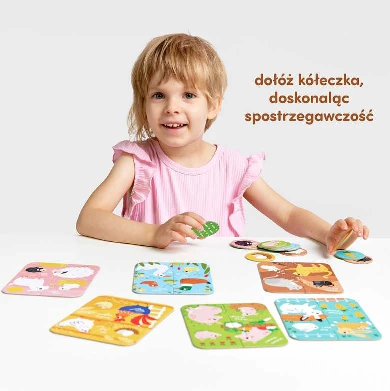 CzuCzu dėlionės Maži ir dideli gyvūnai 94164