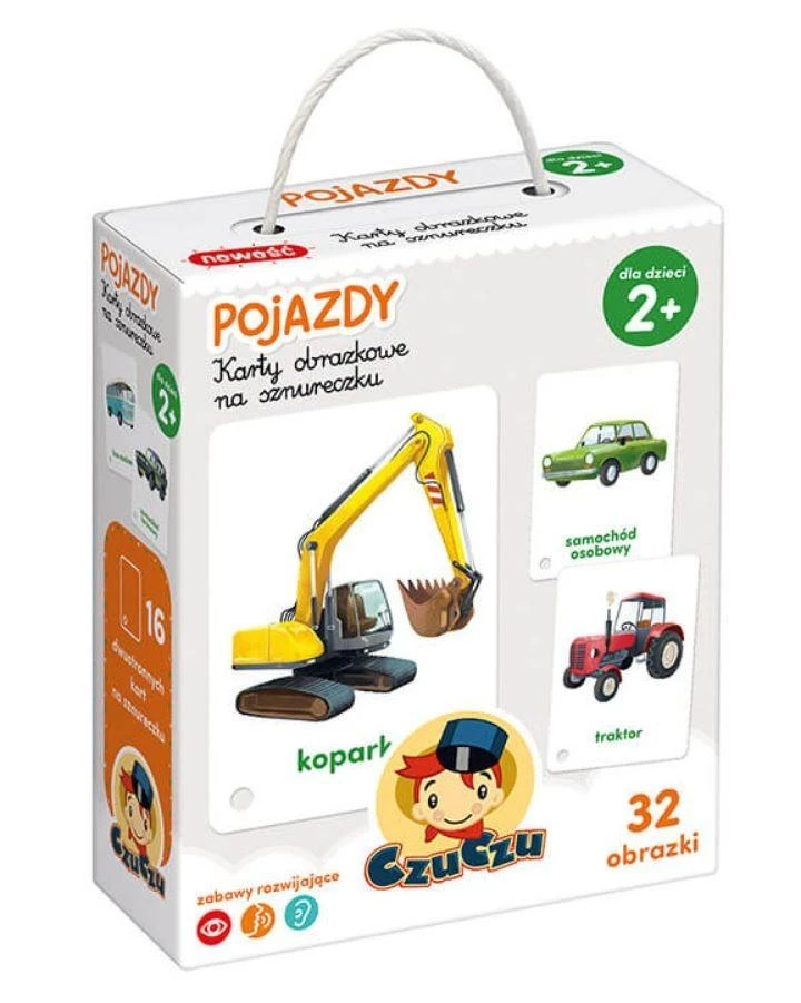 *CZUCZU PAVEIKSLĖLIŲ KORTELĖS ANT VIRTUVĖS, transporto priemonės, 2+