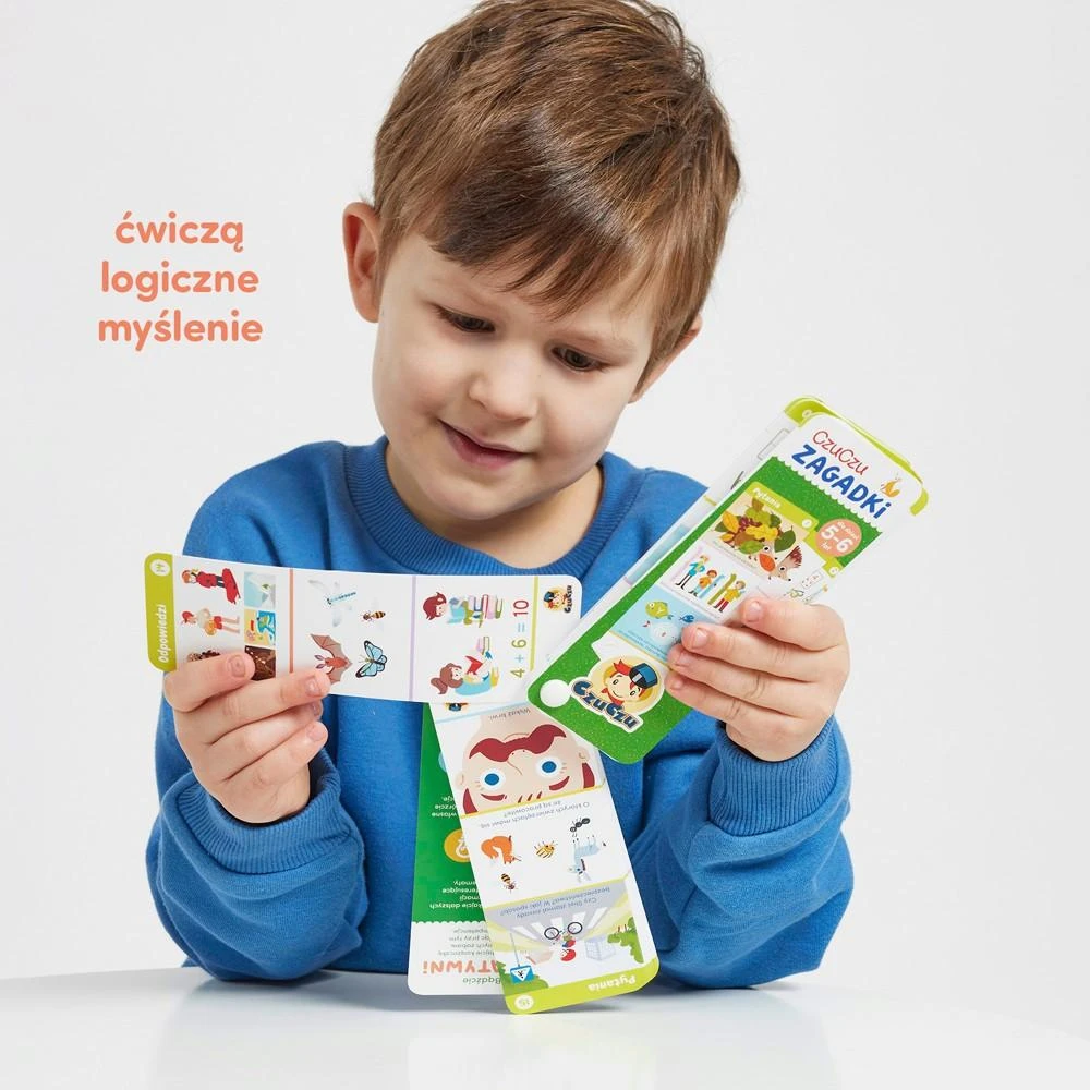 Dėlionė Czuczu mįslės vaikams, kurių amžius 5–6 ZA4596