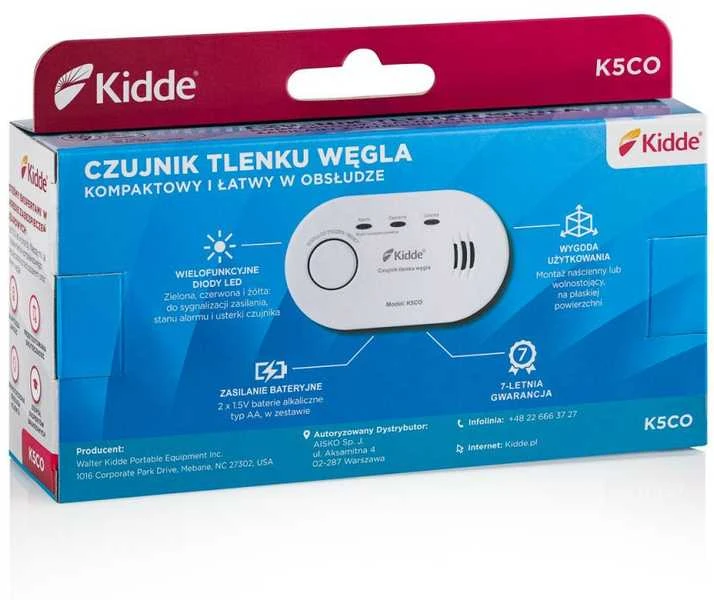 Kidde Czujnik czadu k5co