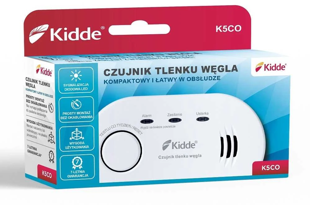 Kidde Czujnik czadu k5co