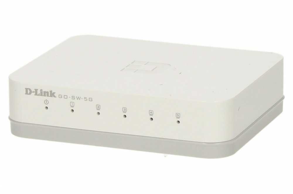 Šakotuvas D-Link 5 prievadų komutatorius 5xgbe