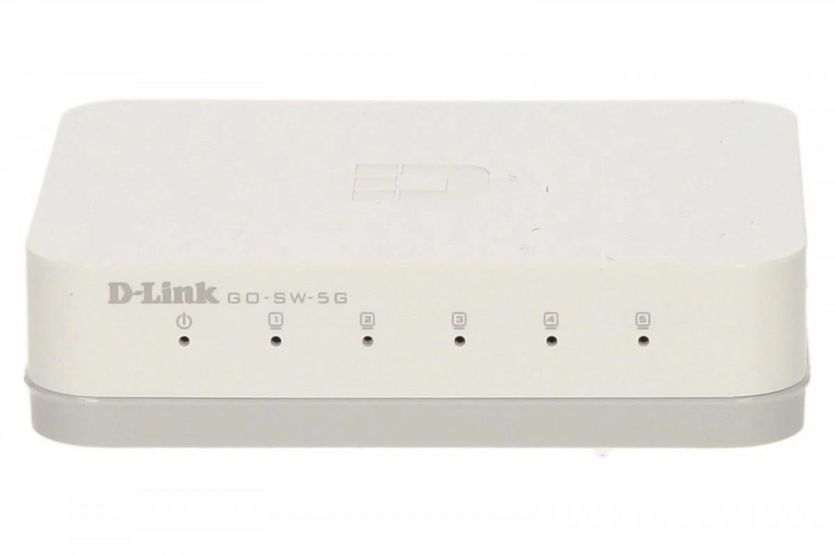 Šakotuvas D-Link GO-SW-5G tinklo komutatorius Ne-valdomas Juoda