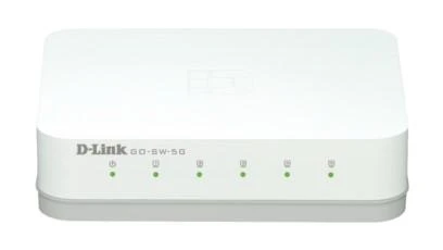 Šakotuvas D-Link GO-SW-5G tinklo komutatorius Ne-valdomas Juoda