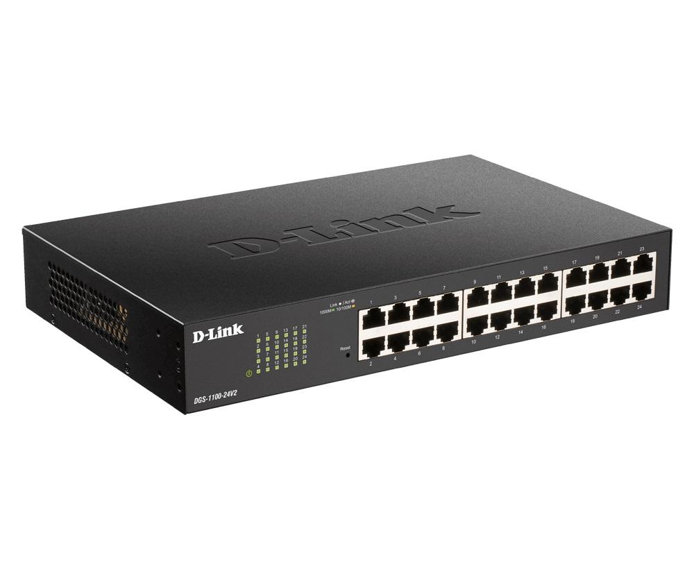 Šakotuvas D-Link DGS-1100-24V2/E