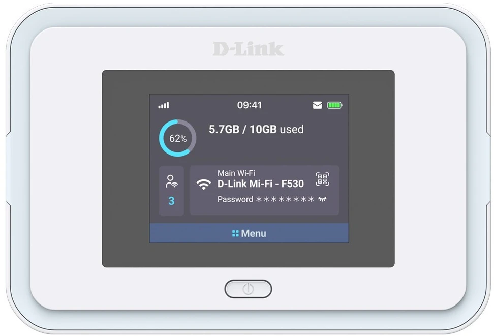 Maršrutizatorius D-Link 5G NR AX3000 Wi-Fi 6 Mobile Hotspot F530