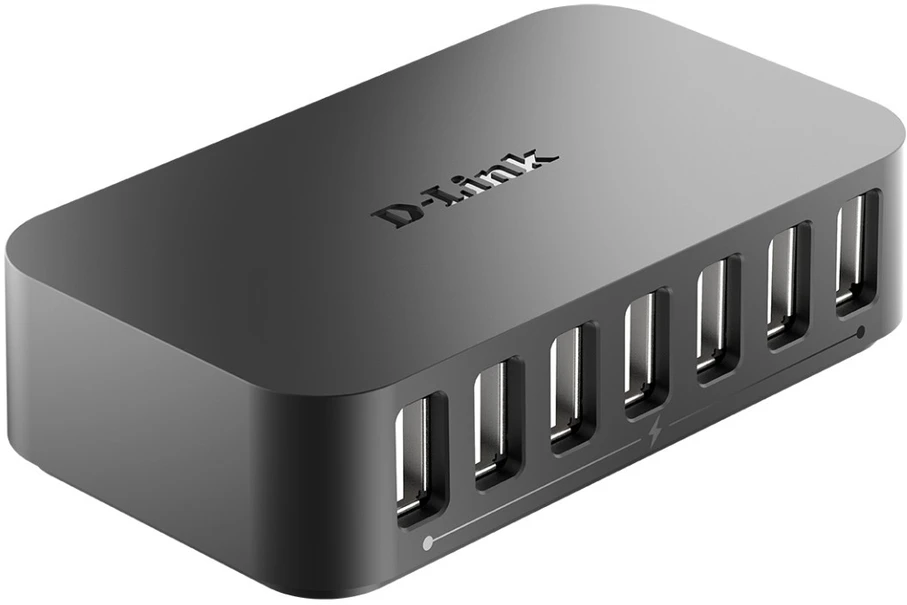 D-link dub-h7 usb 2.0 type-c 480 mbit/s juoda