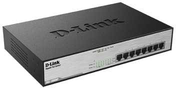 Šakotuvas D-Link Switch unmanaged dgs-1008mp 8xgbe