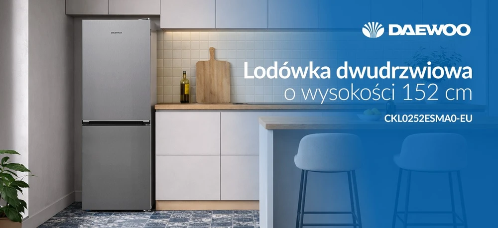 Daewoo šaldytuvas-šaldiklis ckl0252esma0-eu