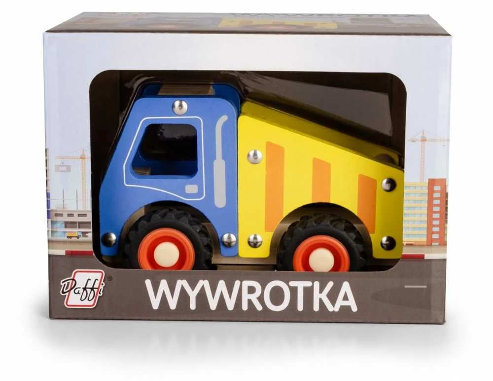 Daffi Medinis automobilis su padangomis - savivartis
