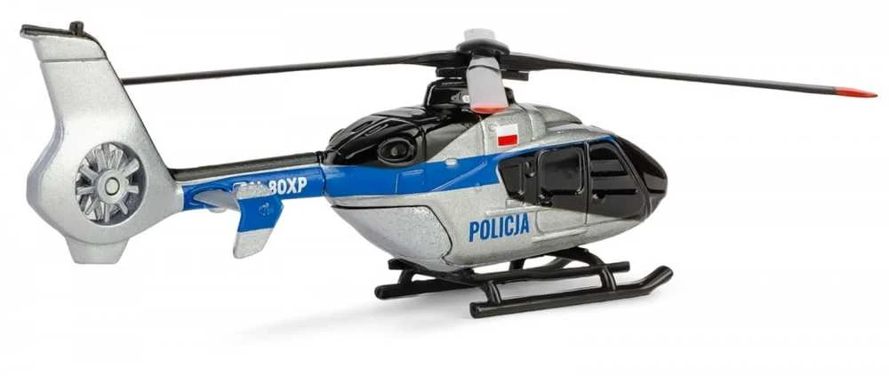 „Daffi“ greitosios pagalbos automobiliai – policijos sraigtasparnis B-420