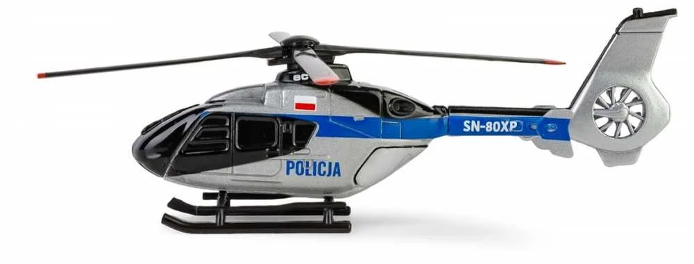 „Daffi“ greitosios pagalbos automobiliai – policijos sraigtasparnis B-420