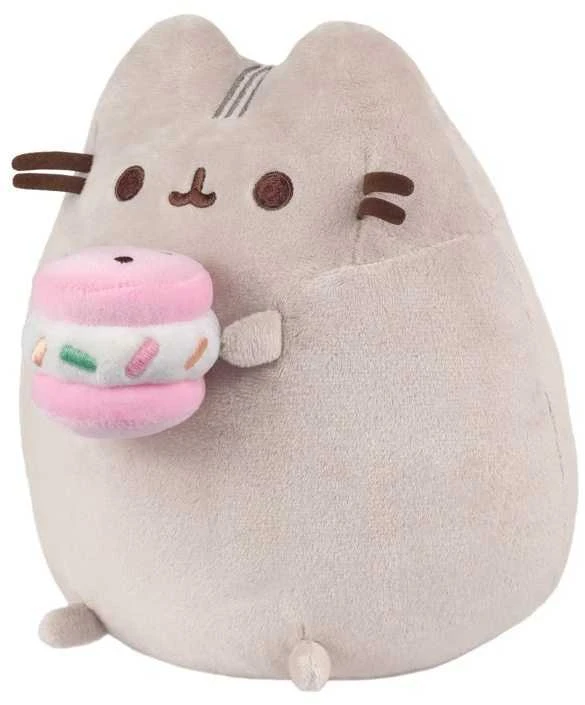 Pusheen - Pliušinis pliušinis žaislas su ledų sumuštiniu 24 cm