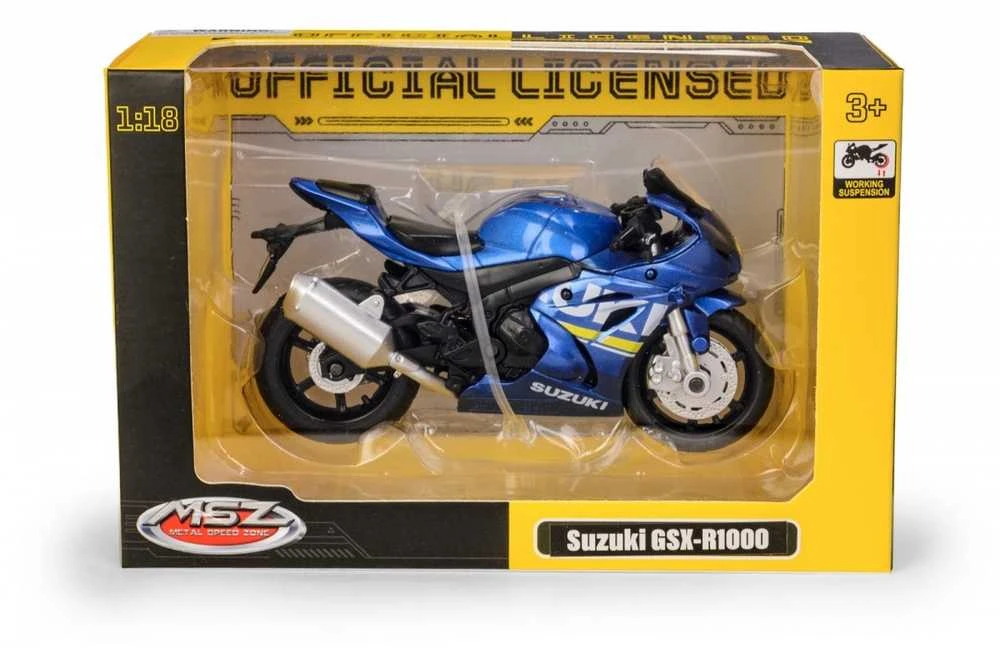 Daffi Model MSZ 1:18 Suzuki GSX-R1000 nieb M-318 33181