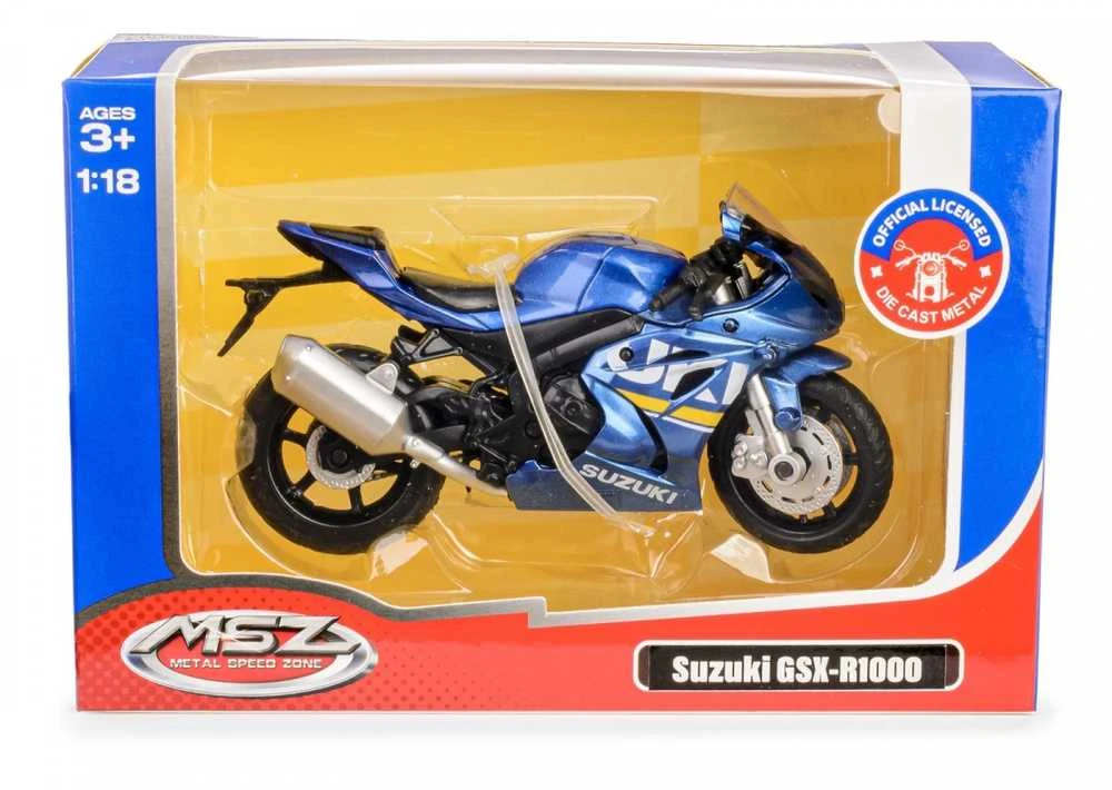 Daffi Model MSZ 1:18 Suzuki GSX-R1000 nieb M-318 33181
