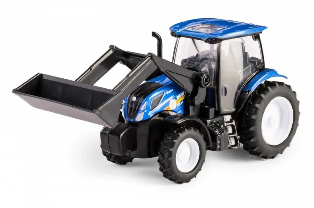Daffi Mini New Holland traktorius T6 krautuvas 32123 M-403