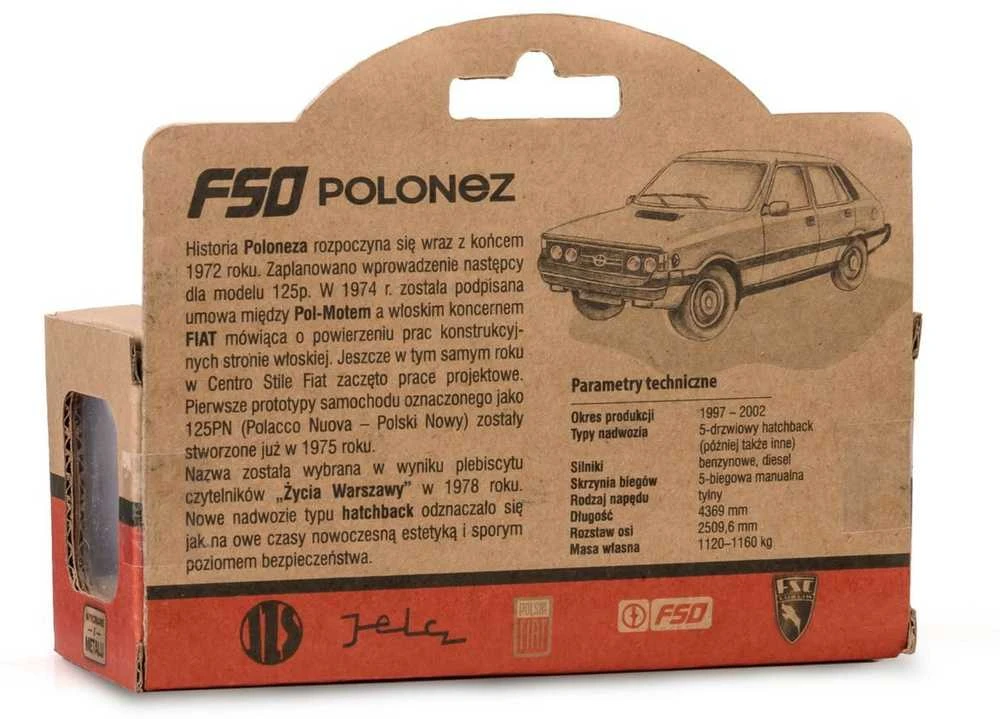 Daffi Model PRL FSO Polonez 4kol balta K-579 15798