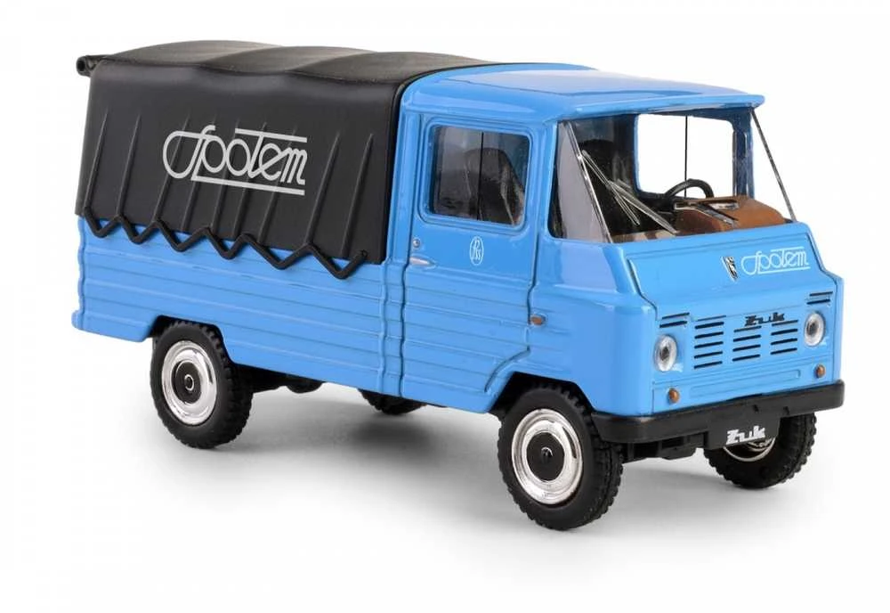 Daffi Model Żuk Społem 1:43 mėlynas K-602 16023
