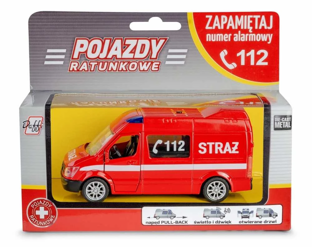 Daffi Važiuoklė gelbėtojų ugniagesių brigada B-431 24311