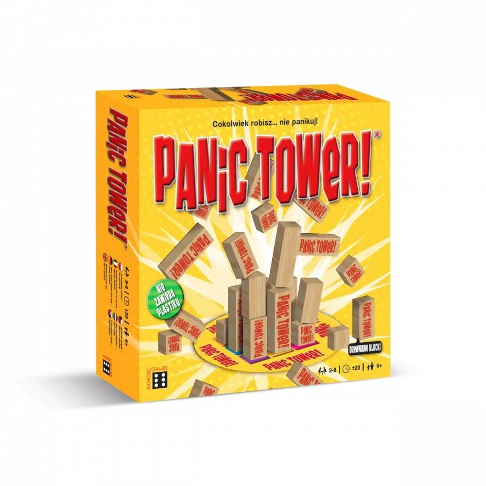 Dėlionė PROMO Panikos bokšto šeimos žaidimas 78179 DANTE