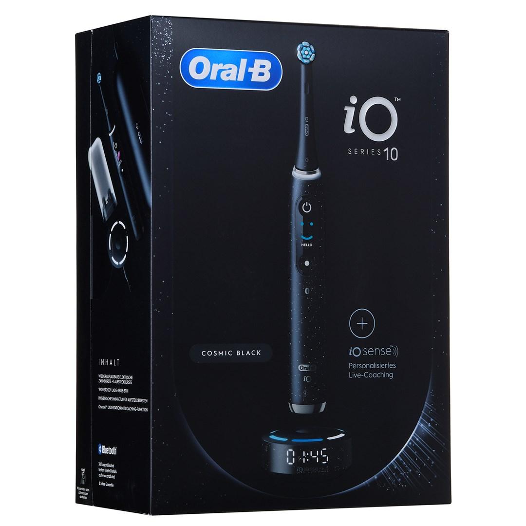 Braun Oral-B iO Series 10 Adult Rotating-oscillating dantų šepetėlis Juodas
