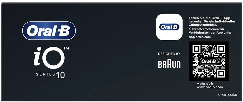 Dantų šepetėlis Braun Šepetėlis oral-b io series 10 stardust baltas